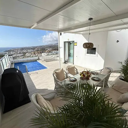 Ocean View Heated Pool Villa Costa Adeje (Tenerife)